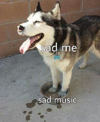 а sad music