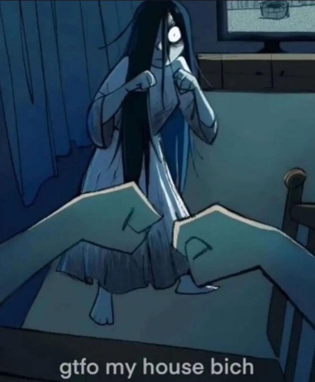 gtfo my bich