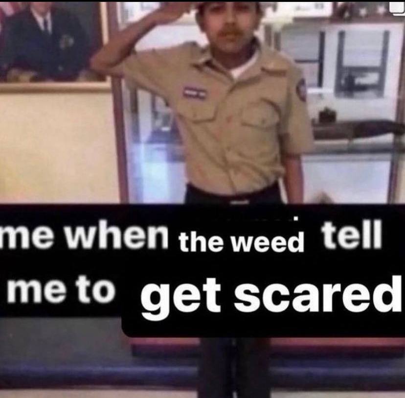 me when the tell meto get scared