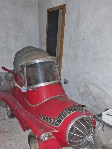 some guy from my town made this car in 1959 and called it the "Valjevo Rocket". he managed to pass inspections and got it registered, he drove it until 1969 and since then it was in a garage, lost and