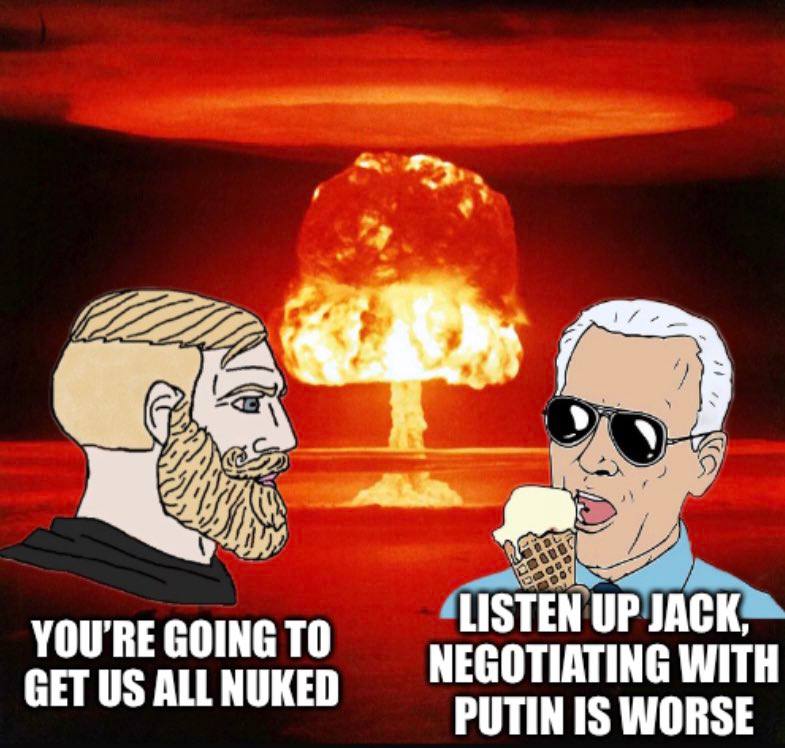 YOU'RE GOING TO ‘LISTEN UP JACK: GET NEGOTIATING WITH PUTIN IS WORSE