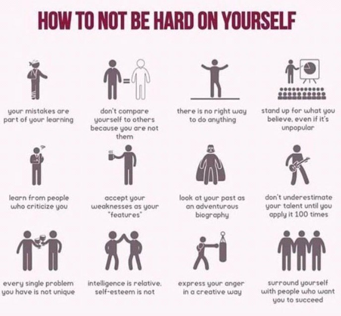 your mistokes are don't compare there is no right way stand up for what you port of your learning yourself to others to anything believe. even if it’s becouse you ore not unpopulor them 8 leorn from p