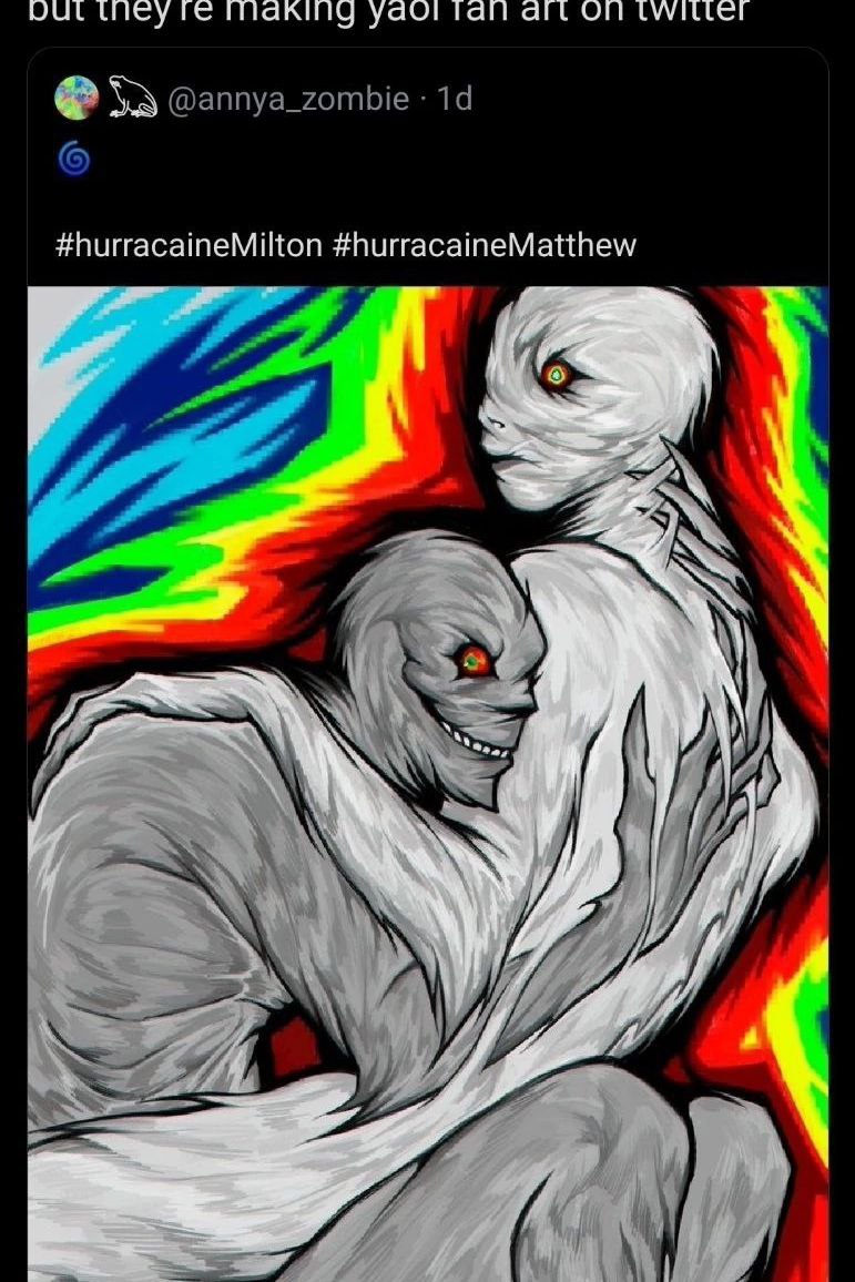 8 @annya_zombie #hurracaineMilton #hurracaineMatthew a 4 6