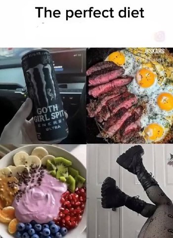 The perfect diet