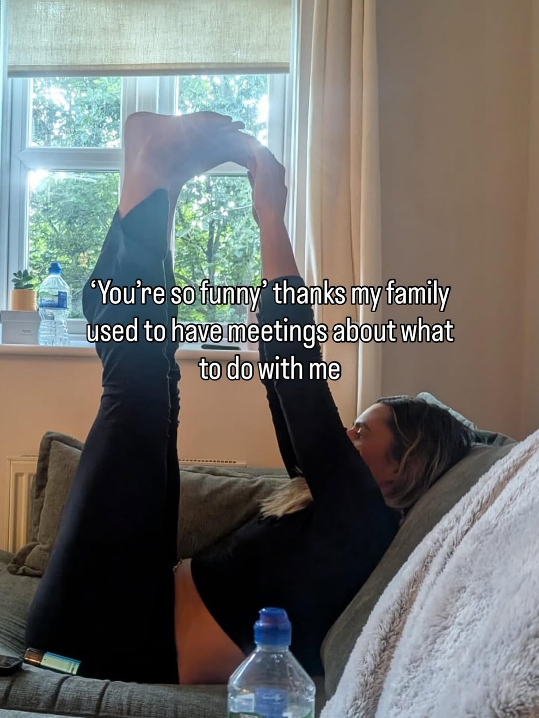 ‘You're thanks my family to about what to with me