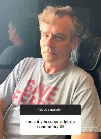 А А», Ask a question smile if you support community 54