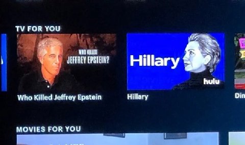 FOR YOU Я у у JEFFREY EPSTEIN? Hillary hulu Who Killed Jeffrey Epstein Hillary Din MOVIES FOR YOU 1