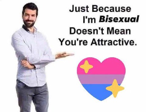 Just Because Bisexual Doesn't Mean You're Attractive.