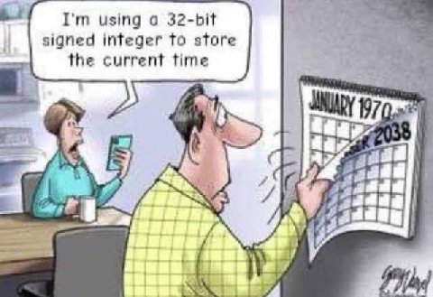 using а 32-bit signed integer То store the current Time gts aay 5