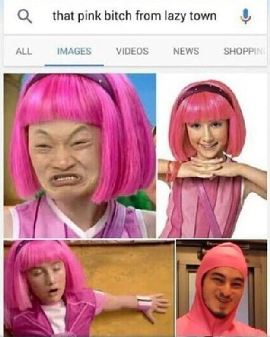 that pink bitch from lazy town ALL IMAGES VIDEOS NEWS SHOPPI