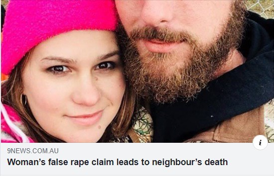7 A 2 9NEWS.COM.AU Woman’s false rape claim leads to neighbour’s death