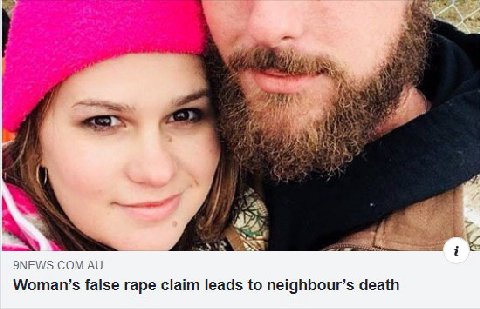 7 A 2 9NEWS.COM.AU Woman’s false rape claim leads to neighbour’s death