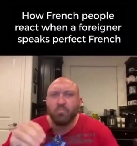 How French people react when a foreigner speaks perfect French