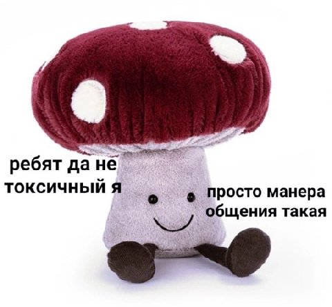 ребят да не ТОКСИЧНЫЙ Я Просто манера общения такая