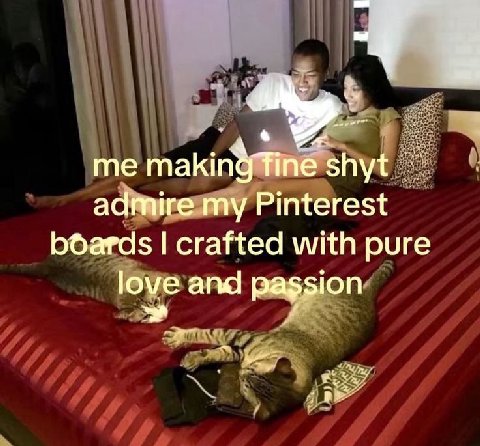 me shyt admire my Pinterest boards crafted with pure love and passion