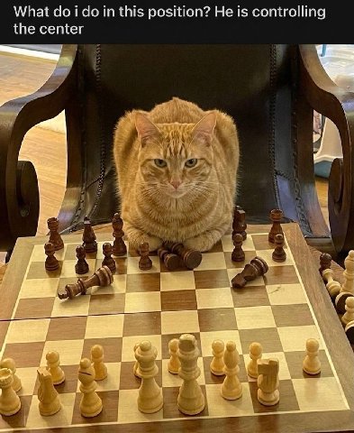 What i in this position? Не is controlling the center у