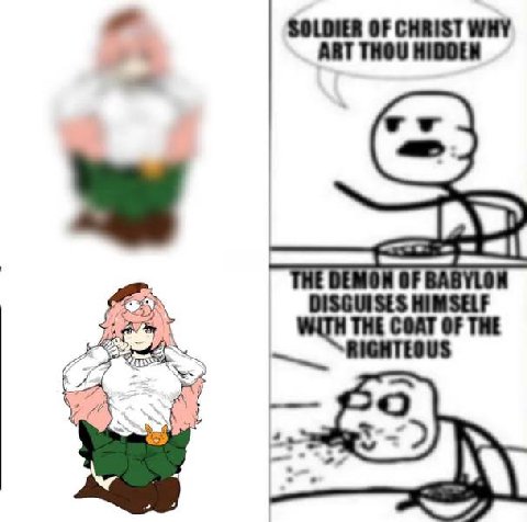 SOLDIER OF CHRIST WHY DISGUISES HIMSELF THE COAT OF THE RIGHTEOUS