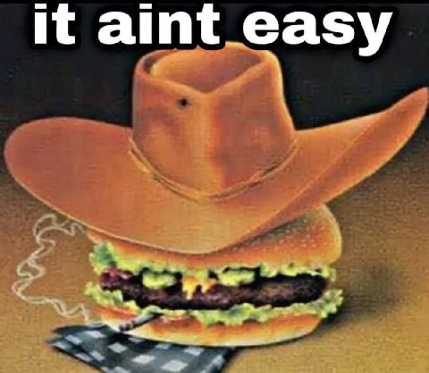 it aint easy
