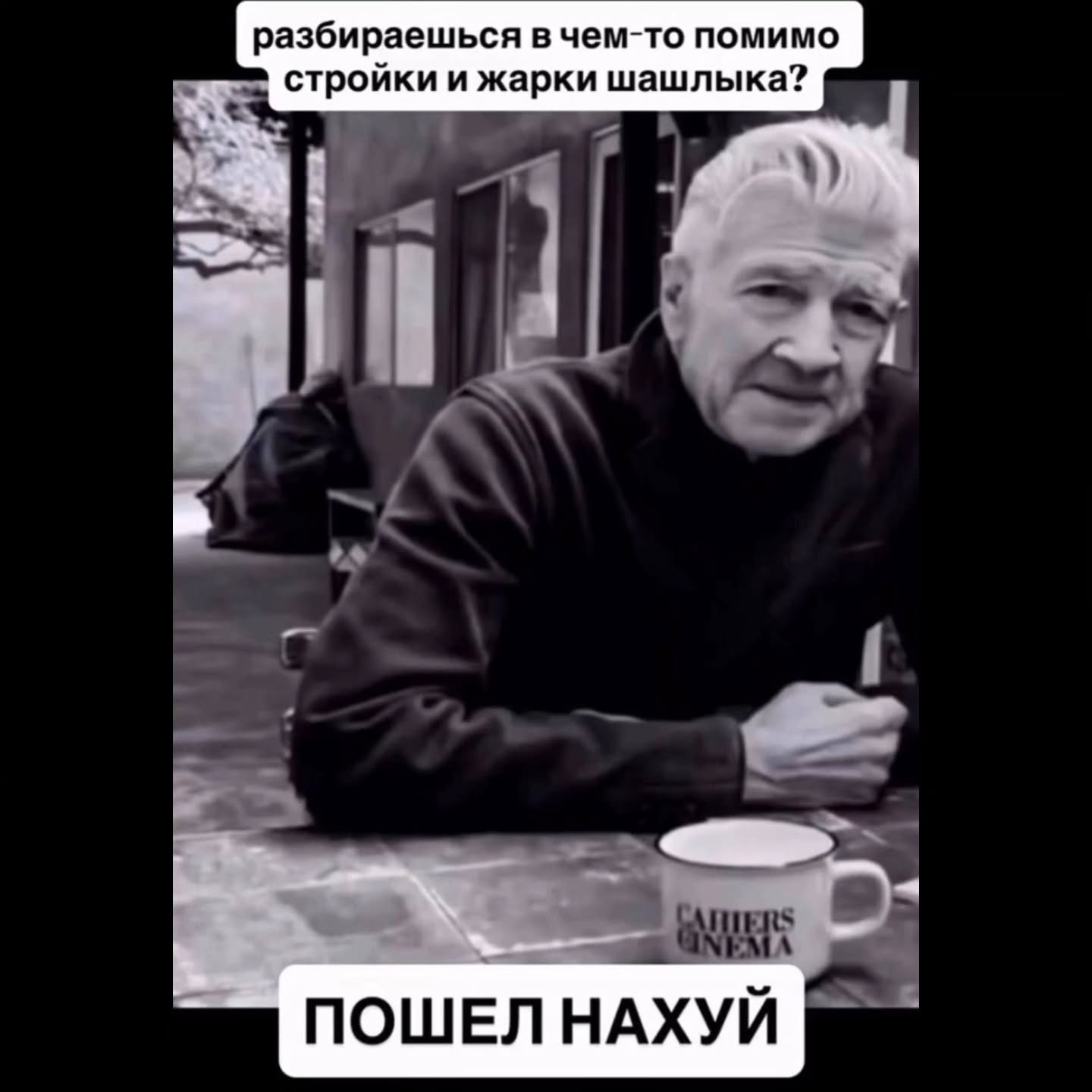 разбираешься в чем-то помимо стройки и жарки шашлыка? ПОШЕЛ НАХУЙ