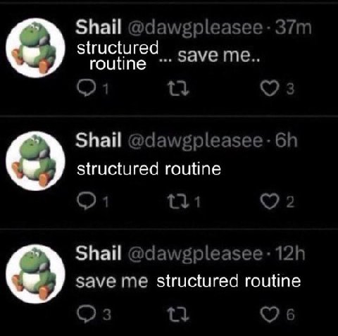 Shail daw please structu red routine Save Shail dav lease 6] structured routine оЧамияр(еа$ее. save me structured routine