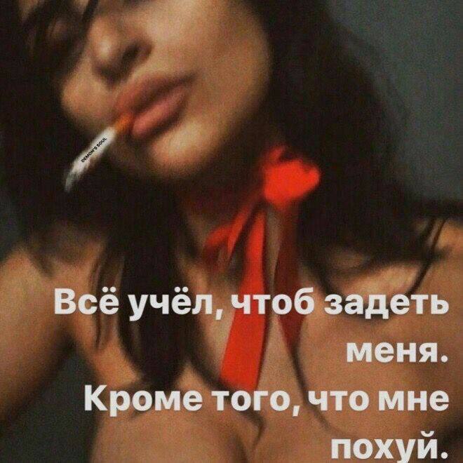 Все учел, чтоб задеть меня. Кроме того, что мне похуй.
