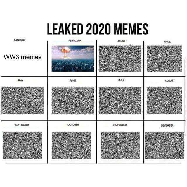FEBRUARY APRIL nee memes ONS May TUNE NOVEMBER DECEMBER