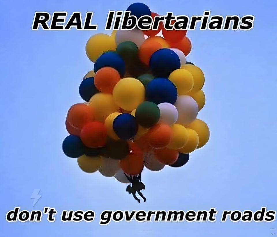 REAL don't use government roads