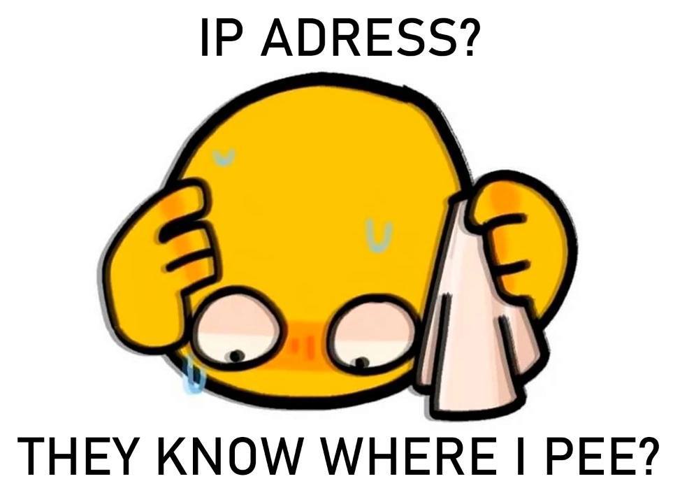 ADRESS? ТНЕУ KNOW WHERE PEE?