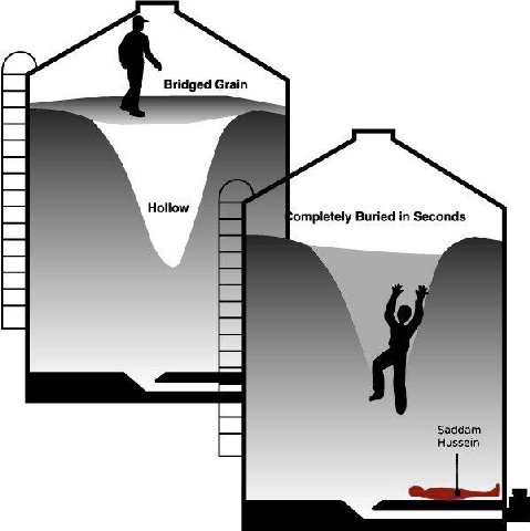 Bridged Grain Hollow Buried in Seconds Saddam Hussein