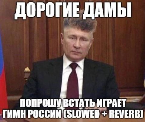 ДОРОГИЕ ДАМЫ ГИМН РОССИИ (SLOWED REVERB) ПОПРОШУВСТАТЬ ИГРАЕТ