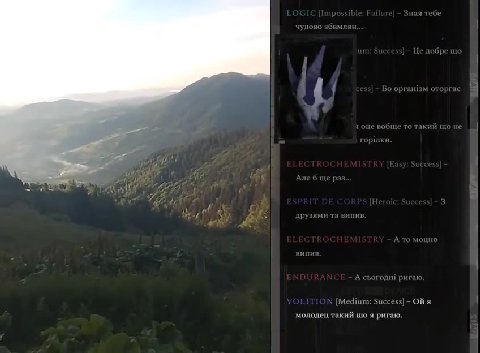 ION [Medium: Success] - Ой я молодец такий шо я ригаю. 2 ВИ - Да короче choronui a надумаю 7a mp CONCEPTUALIZATION (Medium: Failure