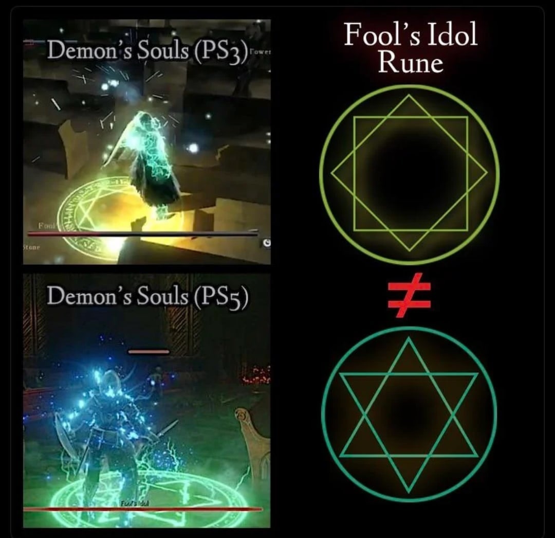 Soul Fool’s Idol Зетоп Souls Rune В Demon's Souls as 5