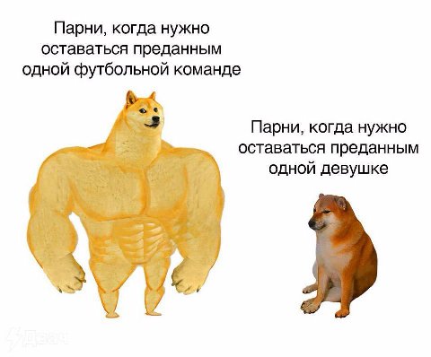 Парни, когда нужно оставаться преданным одной футбольной команде Парни, когда нужно оставаться преданным одной девушке