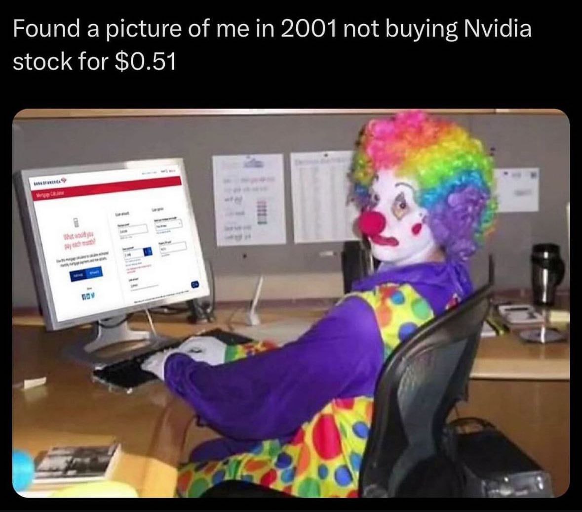 Found a picture of me 2001 not buying Nvidia stock for $0.51