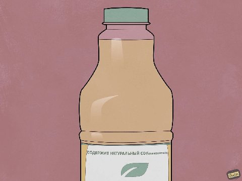 СОДЕРЖИТ НАТУРАЛЬНЫЙ СОКозаменитель