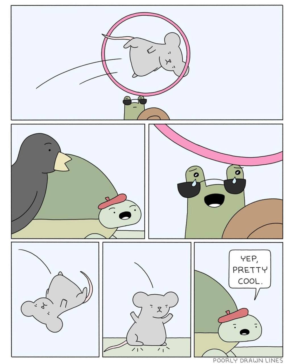 PRETTY COOL. POORLY DRAUN LINES