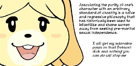 Associating the purity oF one’s character with an arbitrary standard of chastity is a naive and regressive philosophy that has historically been used to inFantilize and shame women away From seeking p