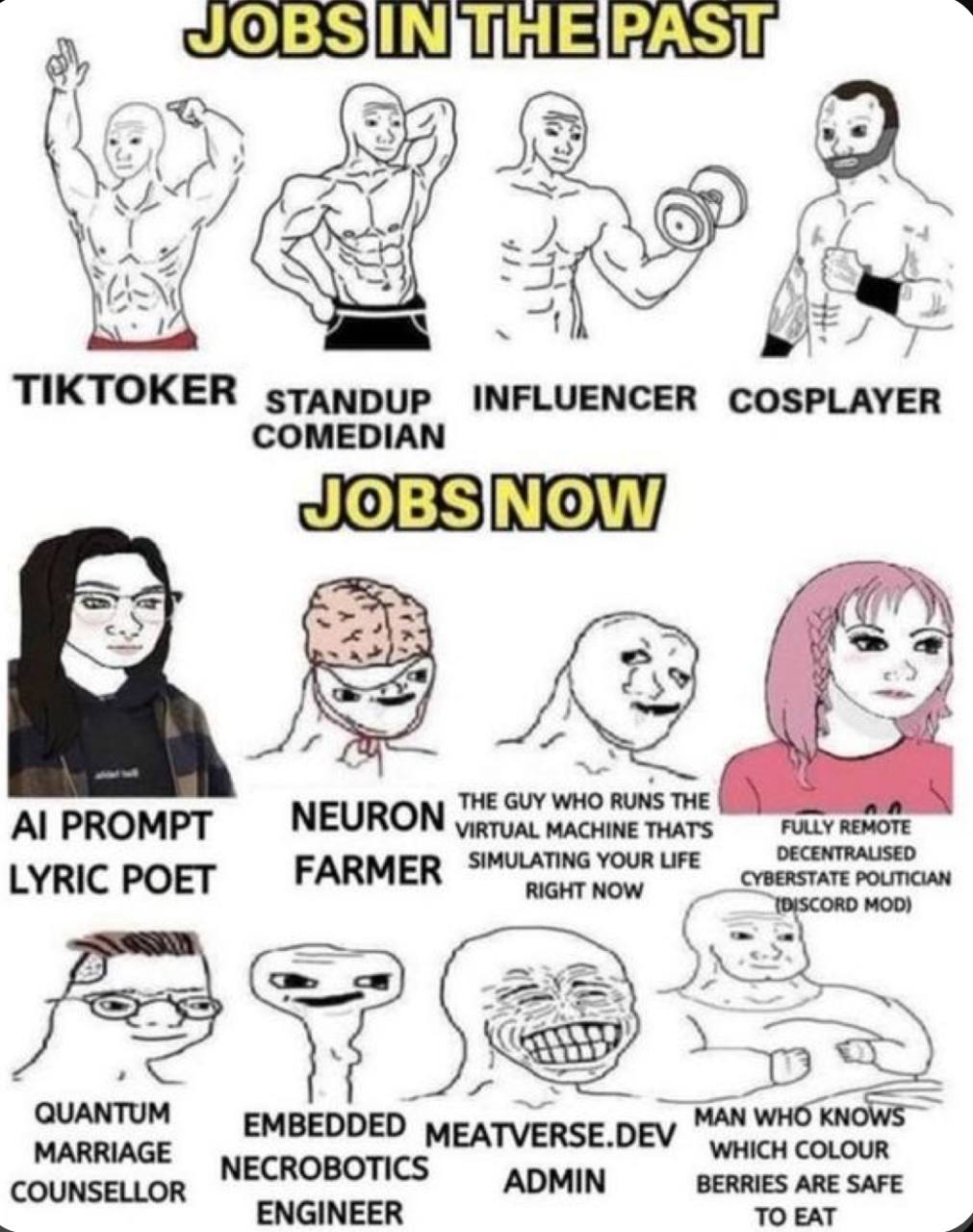 «A be А TIKTOKER stanpup INFLUENCER COSPLAYER COMEDIAN PROMPT NEURON FULLY REMOTE АВМ SIMULATING YOUR LIFE LYRIC POET RIGHT NOW CYBERSTATE POLITICIAN MOD) QUANTUM EMBEDDED MEATVERSE.D WHO KNOWS MARRIA
