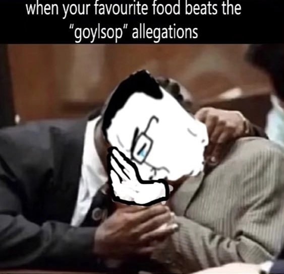 when your food beats allegations