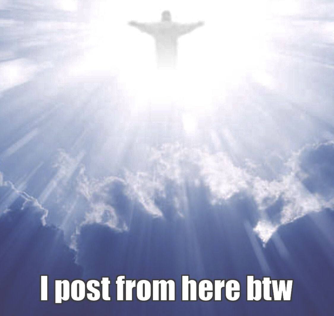 here btw