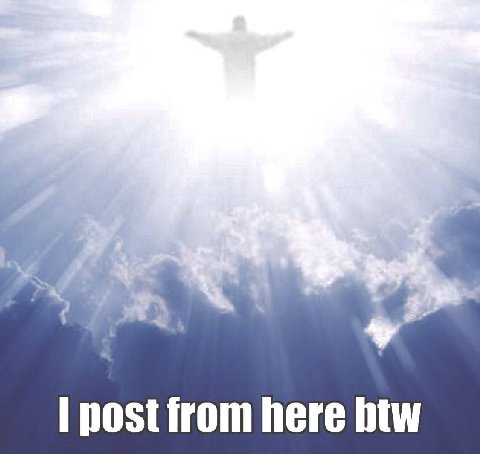 here btw