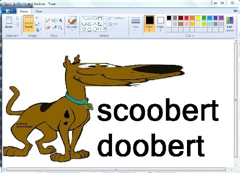 Untitled Paint Home View Fill ste Я Brushes Color 1 Color 2 colors Edit Clipboard Tools Shapes Colors bert bert
