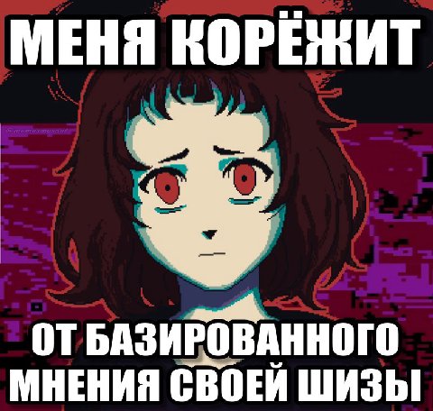 МЕНЯ КОРЕЖИТ МНЕНИЯ СВОЕЙ ШИЗЫ ОТБАЗИРОВАННОГО