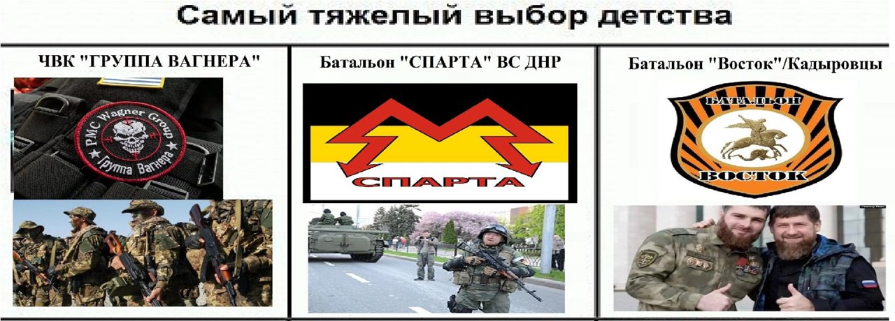 Самый тяжелый выбор детства ЧВК "ГРУППА ВАГНЕРА" Батальон "СПАРТА" ДНР Батальон "Восток"/Кадыровцы as 6 у