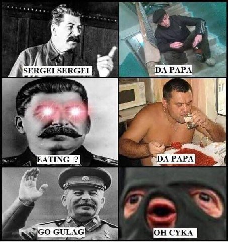 PAPA SERGEI EATING PAPA Wie СОГАС