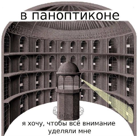 в паноптиконе Wel in is Nis, я я хочу, чтобы всё внимание уделяли мне