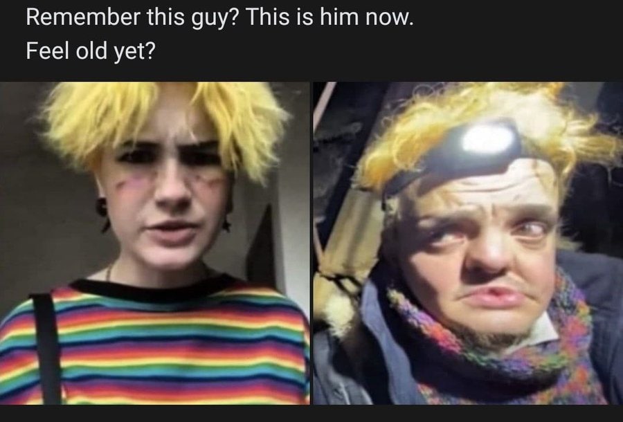 Remember this guy? This is him now. Feel old yet?