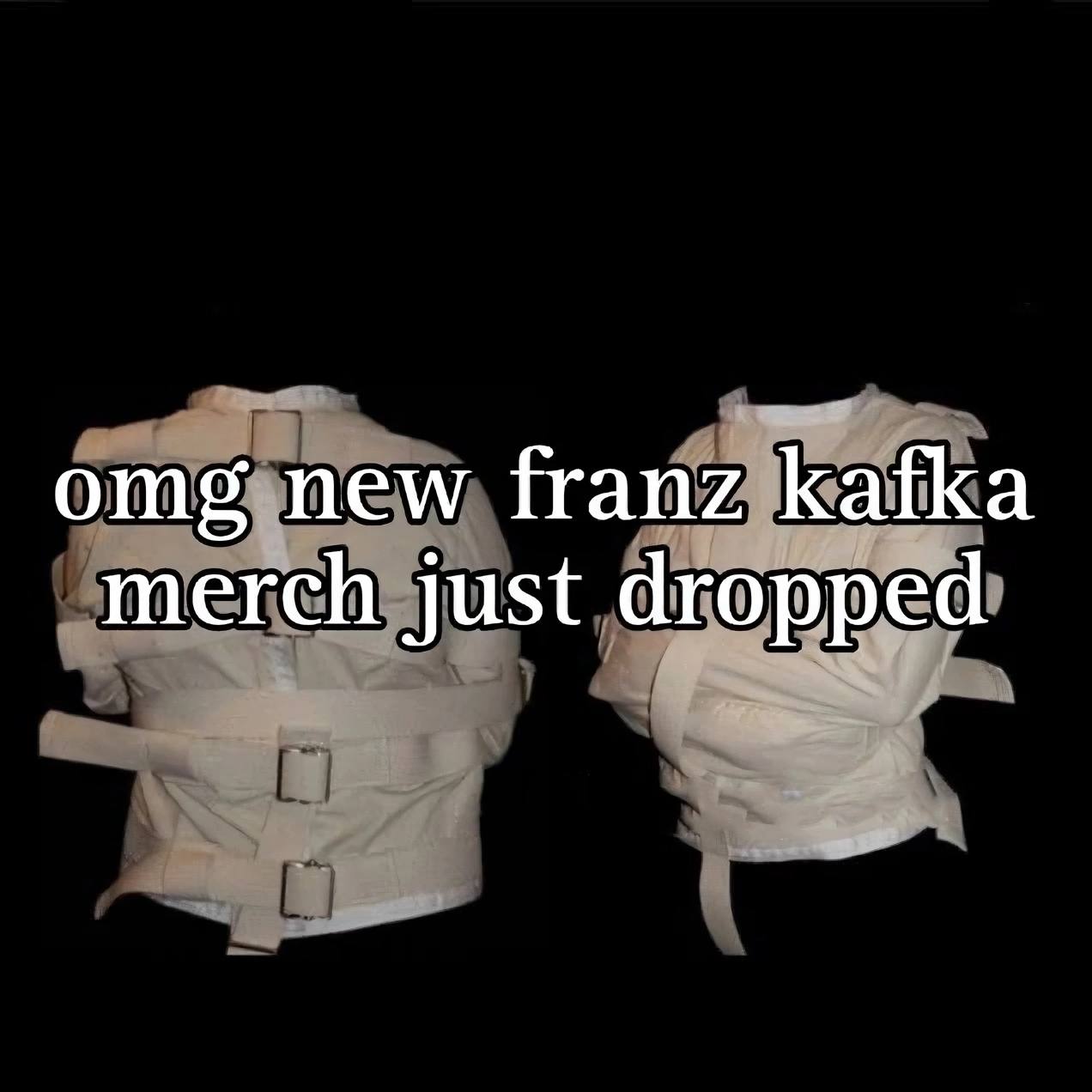 omg new franz kafka merch just dropped