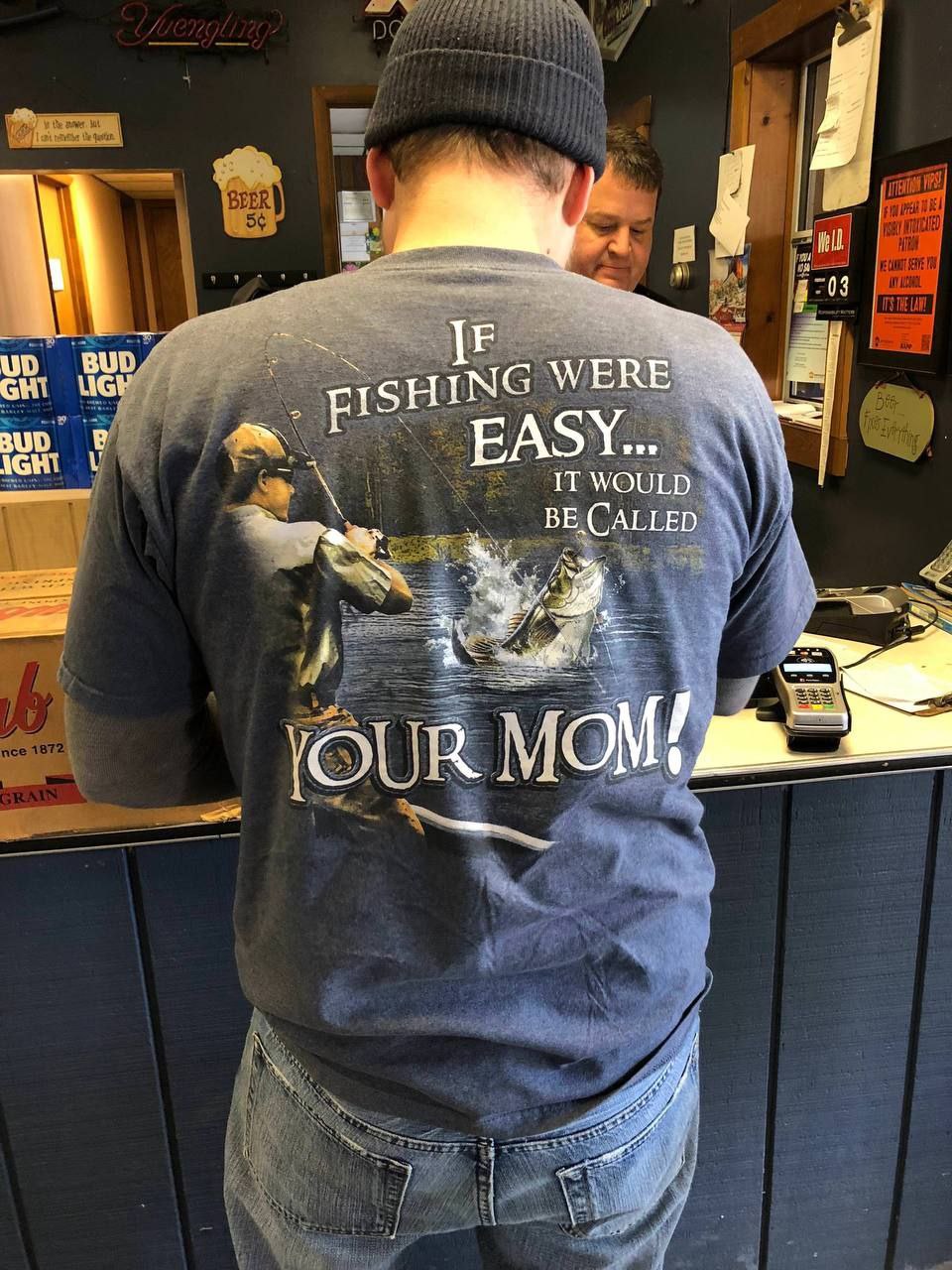 54 FISH! WE AGHT EASY. IT WOULD МОМ