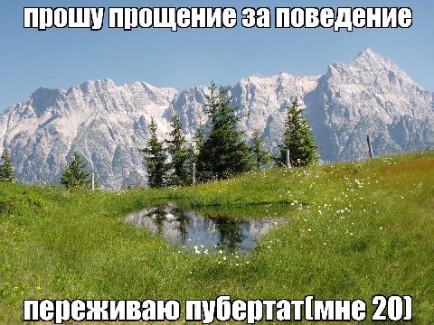 прошу прощение за поведение переживаю пубертат(мне 20)